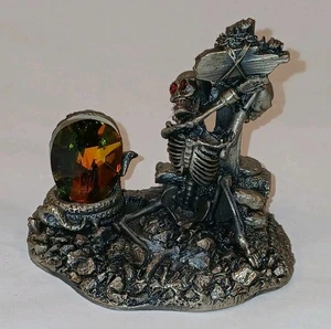 Tudor Mint Dark Secrets The Forgotten Skeleton 3" Pewter Figurine - No Box - Picture 1 of 6