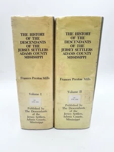 The History Of The Descendants Of The Jersey Settlers - Frances Mills Vols 1 & 2 - Bild 1 von 17