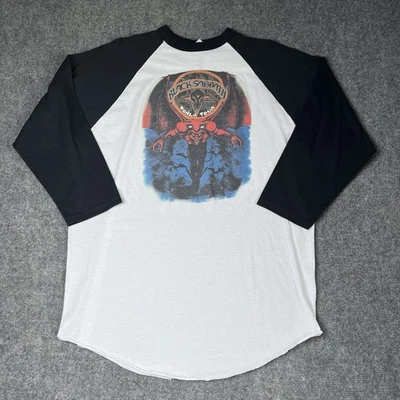 Vtg Black Sabbath Ozzy Osbourne Raglan T-shirt Mens Xl Early 2000s Band Tee - Image 1 of 4