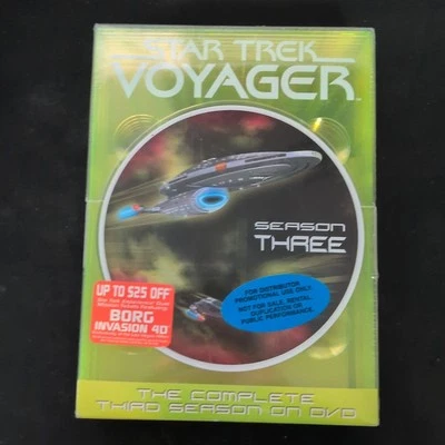 Star Trek Voyager  The Complete Third Season 3 DVD - NEW/SEALED - Image 1 of 4