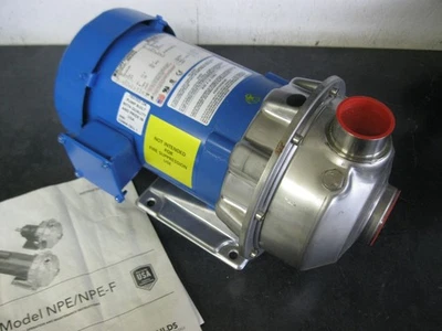 Goulds 3ST2C5C2, NPE SS Centrifugal Pump, 1-1/2" X 2", .5 HP, 3ph, 208-230/460V - Image 1 of 4