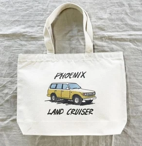 Bolso de Mano con Licencia Oficial Toyota Land Cruiser Phoenix 12oz Algodón Lona - Oliva - Imagen 1 de 4