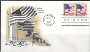 US Scott #4133 pair on FDC "Old Glory" - Picture 1 of 1