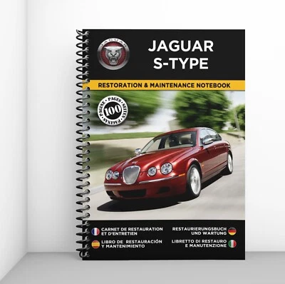JAGUAR S-TYPE : Libretto Di Restauro E Manutenzione - CONSEGNA GRATUITA - Immagine 1 di 4