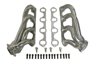 Small Block Ford 289 302 351W Ceramic Street Rat Rod Shorty Exhaust Headers SBF - Picture 1 of 11