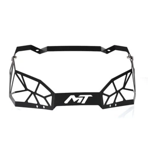 New Motorcycle Headlight Protector Black Cover Grill For Cfmoto 800mt 2021-2022 - Picture 1 of 5
