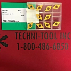 10-Pack DCMT3252 THM Inserts 3649237 - Picture 1 of 1