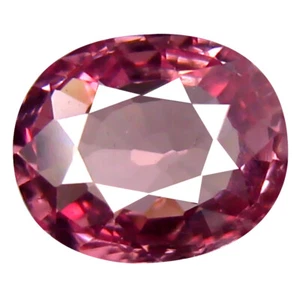 0.92 ct AAA+ Pretty Oval Shape (7 x 5 mm) Pinkish Orange Malaya Garnet Gemstone - Picture 1 of 1