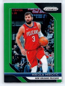 2018 Prizm Nikola Mirotic Green #157 Pelikane - Bild 1 von 2