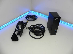 Lenovo ThinkPad Displaylink USB3.0 DVI Universal Docking Station DL3700-ESS #285 - Picture 1 of 3