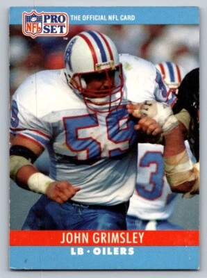 1990 Pro Set - John Grimsley #120 - Image 1 of 2