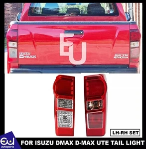 Pair LED Rear Tail Light Brake Lamps for Isuzu DMax D-Max Ute 2015-2018 UK Spec - Picture 1 of 15