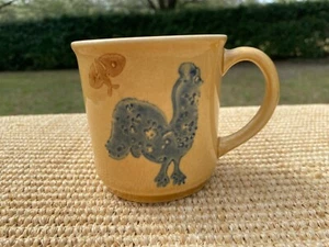 Vintage Pfaltzgraff USA Amerika 10 oz. Schablone Hahn Schmetterling Tasse Becher 289 - Bild 1 von 3