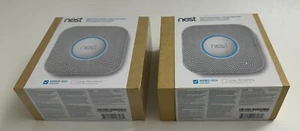 2x Nest Protect S1001LW (Wired 120V) For Parts or Repair Only Unused but Expired - Picture 1 of 10