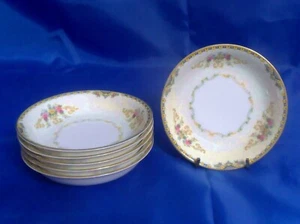 Vintage Noritake ALFORD 5-1/4" Fruit, Dessert or Sauce Bowls - Set of 6 - Picture 1 of 12