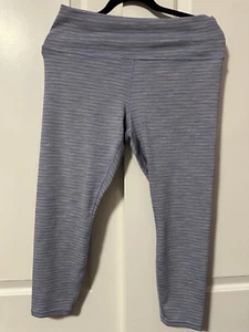 Athleta Transcend strukturierte 7/8-Leggings - Damen Größe XL - blau & grau - Bild 1 von 7