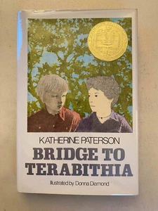 Bridge to Terabithia Katherine Paterson SIGNED First Edition Early Printing! - Picture 1 of 2