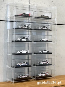 Acrylic Modellautovitrine Display Case Showcase 1:24 - Zdjęcie 1 z 3