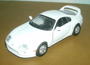 1/43 Scale 1990's Toyota Supra A80 Diecast Sports Car 4.25" MotorMax 4014 White - Picture 1 of 6