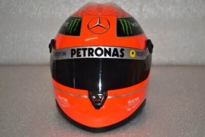 Michael Schumacher Mercedes GP Brazil 2012 last race helmet casque casco 1/2  - Photo 1/4