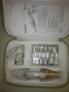 Beurer MP64 Nail Drill Kit, Cordless Electric Nail File w/10 Attachments BROKEN - Picture 1 of 2