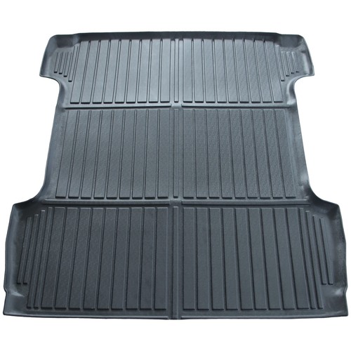 For 20072018 Silverado/Sierra 5.8' Blk Rubber Truck Bed Floor Mat