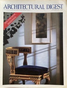 MADONNA / SPECIAL NEW YORK ISSUE November 1991 ARCHITECTURAL DIGEST Magazine - Picture 1 of 1
