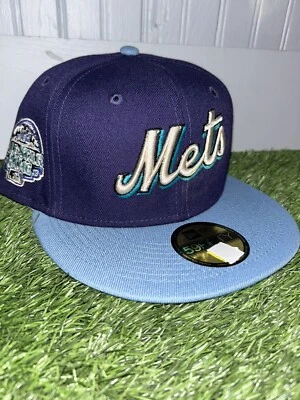 NEW ERA MENS NEW YORK METS COOPERSTOWN 2013 ASG PATCH 59FIFTY HAT SIZE 7 5/8 NEW - Image 1 of 4