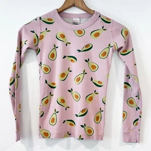 Hanna Andersson Pink T-Shirt with Avocados Size 12 Youth Kids - Picture 1 of 6