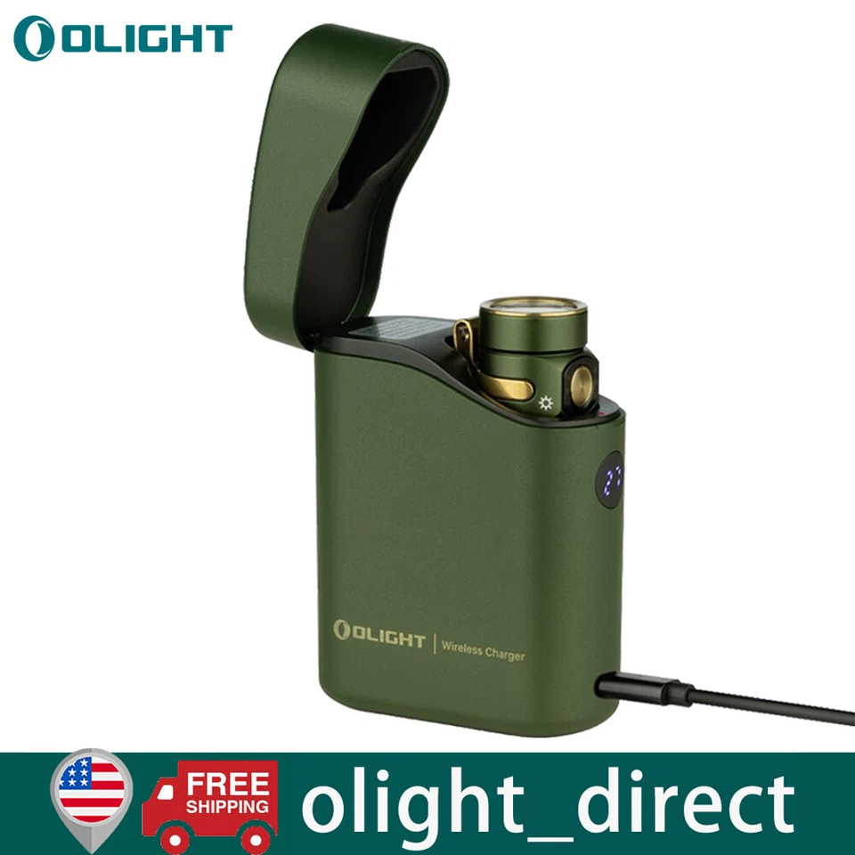 Olight Baton 4 Premium Edition High Lumen EDC LED Flashlight Small Charging Case - Image 1 of 4