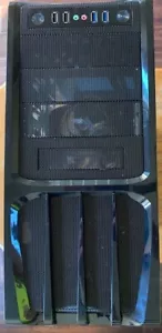 Desktop computer with case, motherboard, memory, 1TB drive, keyboard and wireles - Picture 1 of 19