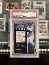 2020 Panini Contenders Mookie Betts Building Blocks #1 /10 PSA 10 Pop 3  Dodgers