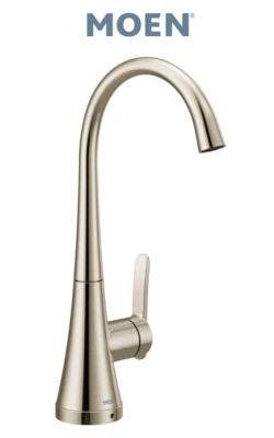 Moen S5535NL Sinema Single Handle Water Dispenser Faucet Polished Nickel - Image 1 of 4