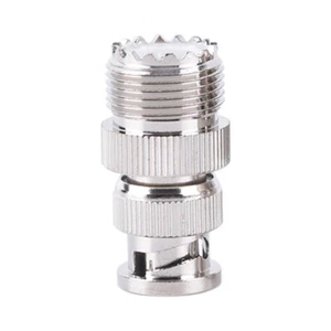 BNC Male Plug To SO239 UHF NT-259 Jack Female Coaxial Adapter Cable Connectx _xa - Zdjęcie 1 z 9