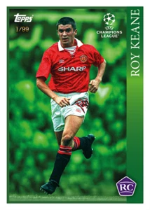 ✅ Carta Topps The Lost Rookie #12 Roy Keane (RC) - Manchester United /99 Parallela - Foto 1 di 1