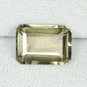 2.70 ct AMAZING RARE LUSTROUS HONEY GRAY NATURAL DIASPORE Octagon See Vdo RC - Picture 1 of 2