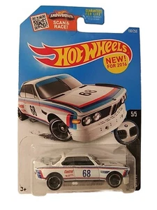 2016 Hot Wheels '73 BMW 3.0 CSL Race Car 5/5 WHITE 190/250 - Bild 1 von 2