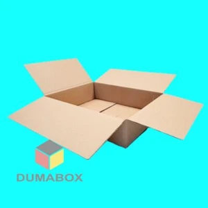 1000St. 400x300x100 Karton Versandkarton 40x30x10 1-wellig B-Welle Paket NEU - Bild 1 von 1