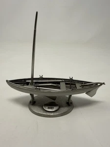 Barco de pesca vintage de peltre de The Collectors Case SWAMPSCOTT DORY - Imagen 1 de 9