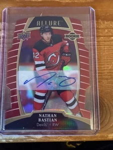 nathan bastian 2019-20 upper deck allure auto #85 Red Rainbow Auto 134/349 - Picture 1 of 2