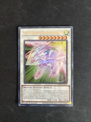 Accel Synchro Stardust Dragon MAZE-EN019 Maze of Memories 1st Edition - Image 1 of 2