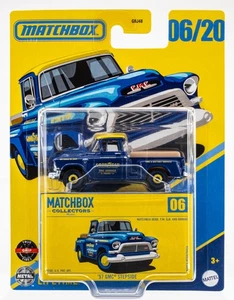 2025 Matchbox Collectors #06 '57 GMC® Stepside BLUE | YELLOW | GOODYEAR | FSC - Picture 1 of 1