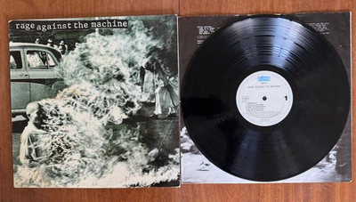 Rage Against The Machine - Rage Against The Machine (EU Vinyl LP, 1992). VG+/VG+ - Image 1 of 4