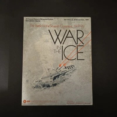 SPI Wargame  War in the Ice - The Battle for the Seventh Continent 1991 - Image 1 of 4
