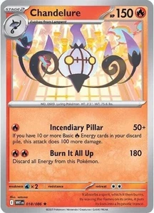 Chandelure #18 HOLO Pokemon White Flare - Picture 1 of 1