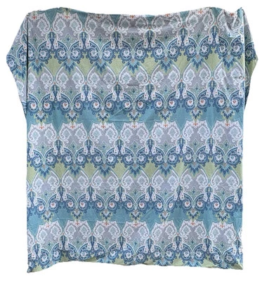 Funda nórdica Pottery Barn transparente tamaño king 100 % algodón orgánico cierre de botones Foto 1 de 4