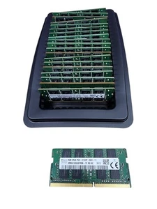 8GB DDR4 PC4-2133P Laptop Memory RAM Mixed Brands LOT OF 20 - Picture 1 of 3