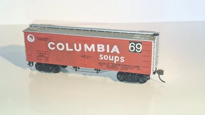 Roundhouse, 36' Reefer, Columbia Soups. Excellent cond. HO Scale. No Box - Image 1 of 4