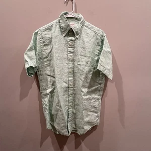 Brooks Brothers The Original Poloshirt 100% Leinen Button Down Größe S - Bild 1 von 7