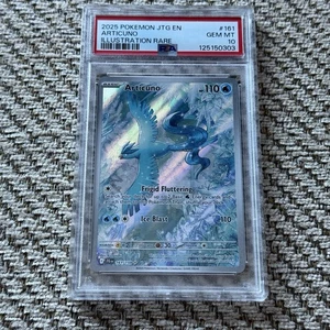 2025 POKEMON JTG EN-JOURNEY TOGETHER #161/159 ARTICUNO IR PSA 10 - Picture 1 of 2